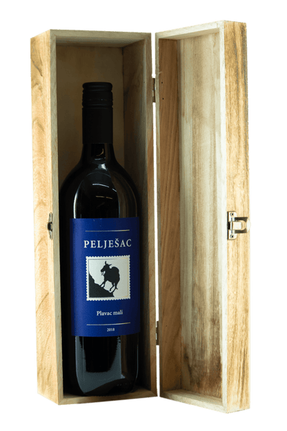 Peljesac 1L Badel Bodega Dalmatia Rotwein trocken Kroatien mit Kiste