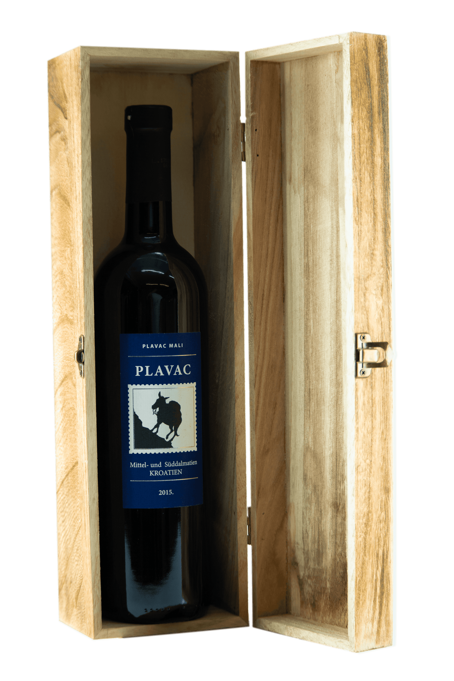 Plavac 0,75L Badel Bodega Dalmatia Rotwein trocken Kroatien mit Kiste